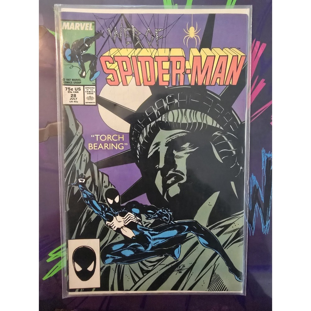 Web of Spider-Man #28‎ 1987 Marvel Comics Comic Book